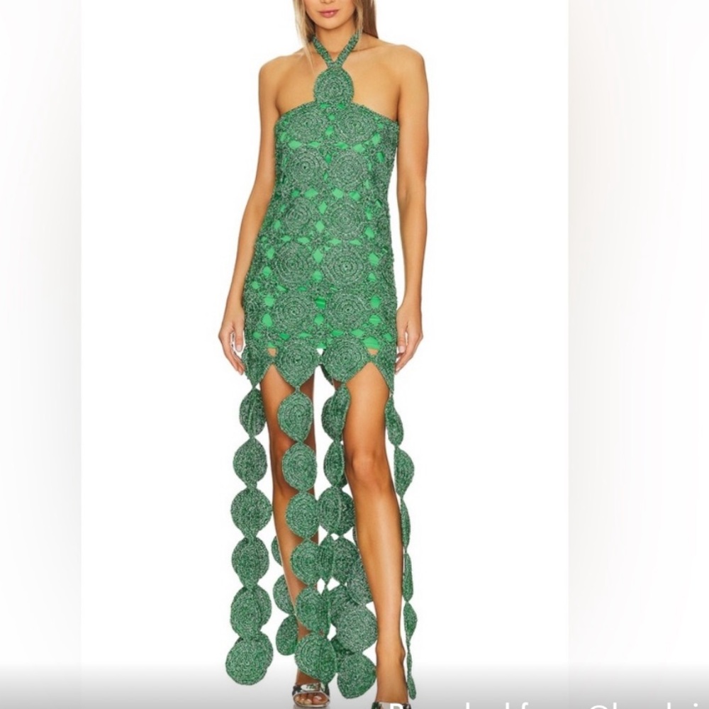 Simon Miller Beep Beep Dress Gummy Green